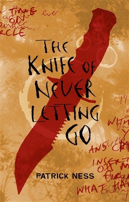 cover image of the knife of never letting go